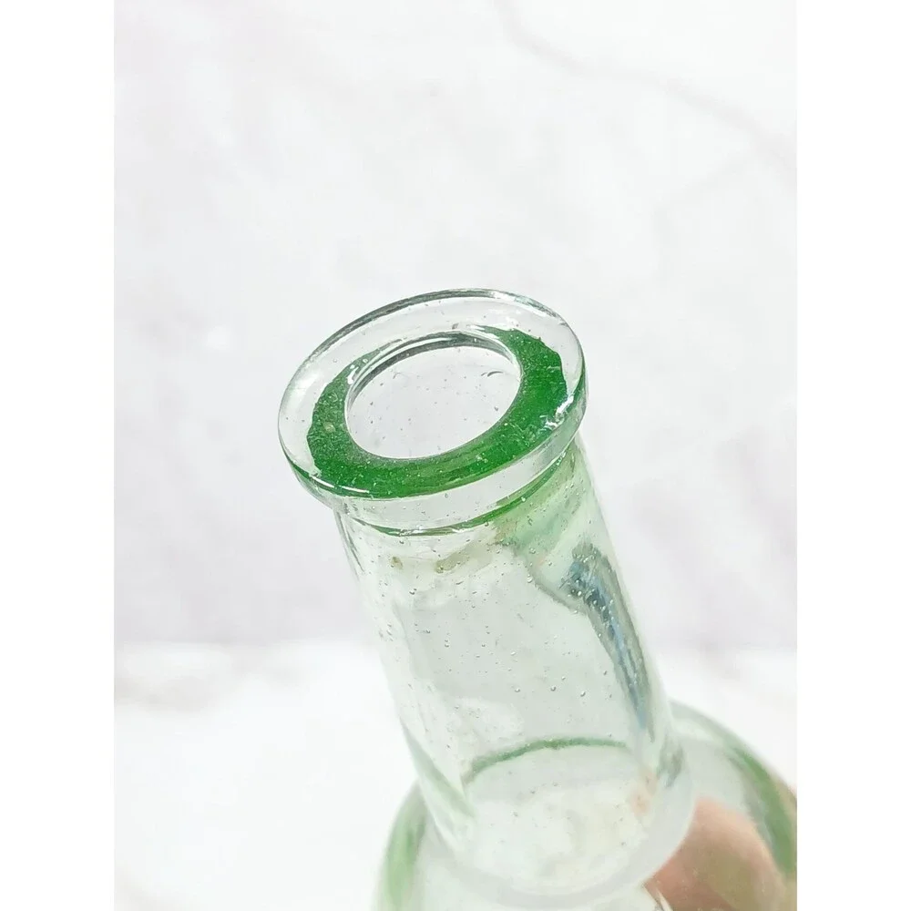 Vintage 1960s STC Green Glass Bottle Taiwan - Picture 5 of 13